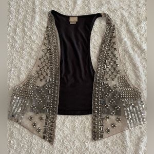 Sequin Vest
